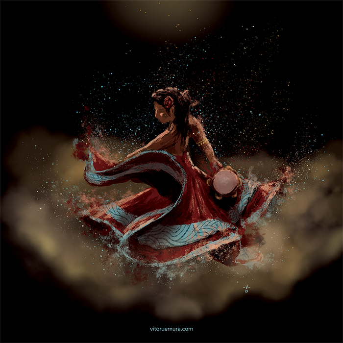 A magaia da cigana que dança