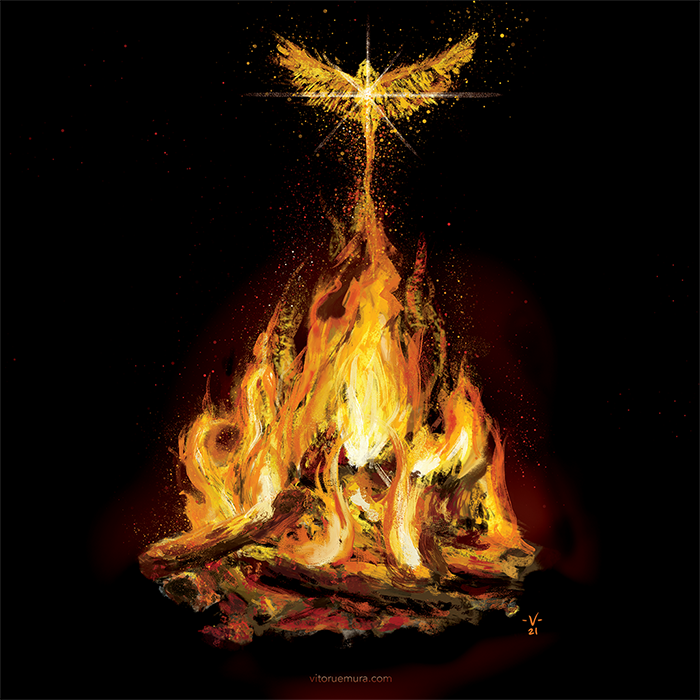 A fogueira que hipnotiza