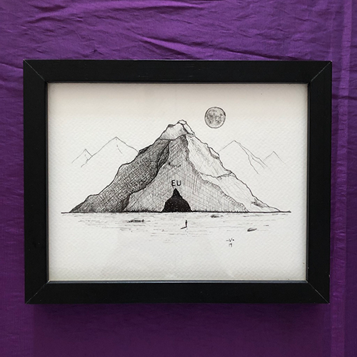 Pintura original inktober