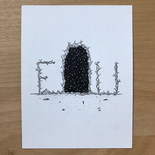 Pitnura original inktober