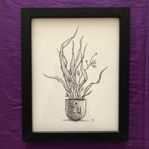 Pintura Original Inktober